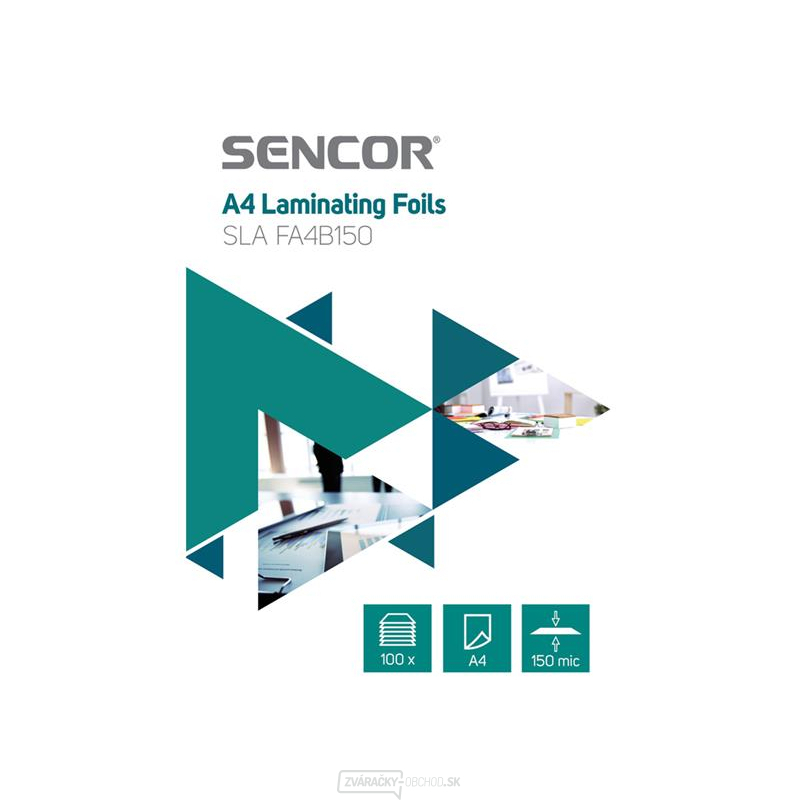 Laminovacia fólia SENCOR SLA FA4B150 A4 150mic 100ks