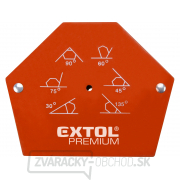 Zvárací magnet, 30°-45°-60°-75°-90°-135°, nosnosť do 22 kg Náhľad