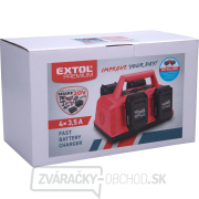 Nabíjačka pre 4 batérie SHARE20V, 2+2, 3,5A náhled