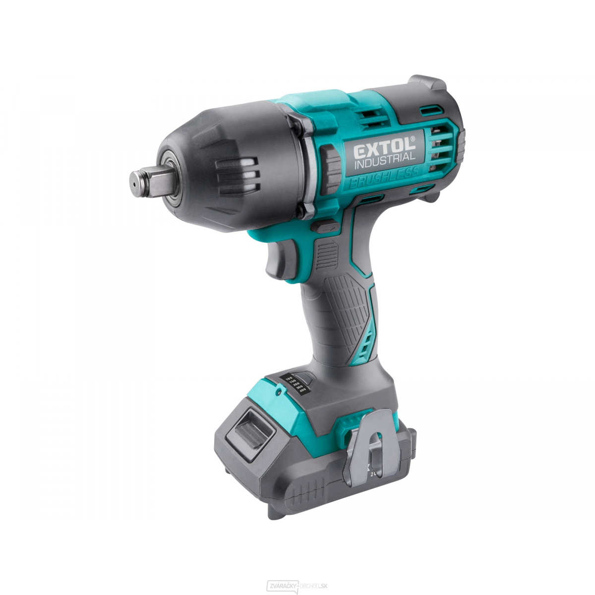 Aku rázový uťahovák Extol 1/2" aku SHARE20V