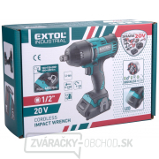 Aku rázový uťahovák Extol 1/2