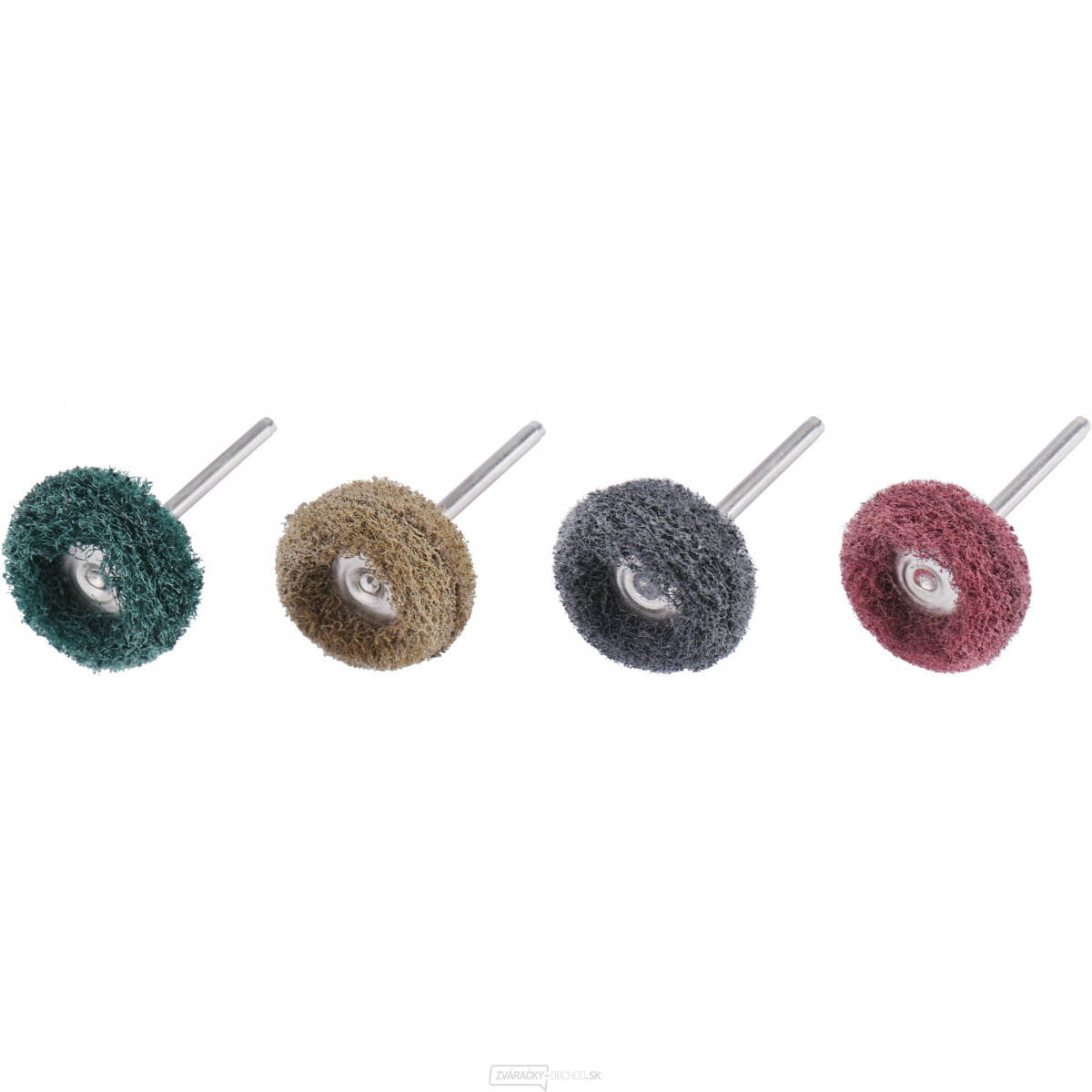 Kefy brúsne nylonové, sada 40ks, P80, P150, P240, P300