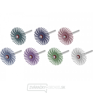 Disky radiálne štetinové, sada 52ks, P80, P120, P220, P400, P600, P1000, P2500 Disky radiálne štetinové, sada 52ks, P80, P120, P220, P400, P600, P1000, P2500 gallery main image