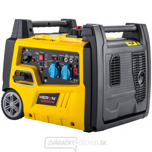 ELEKTROCENTRÁLA DIGITÁLNA INVERTOROVÁ HERON 5,4HP/3,2KW Elektrický štart , Diaľkové ovládanie ELEKTROCENTRÁLA DIGITÁLNA INVERTOROVÁ HERON 5,4HP/3,2KW Elektrický štart , Diaľkové ovládanie gallery main image