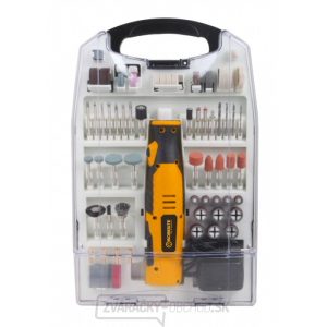 CRT324-110 - Aku priama brúska 8V +110 ks príslušenstvo CRT324-110 - Aku priama brúska 8V +110 ks príslušenstvo gallery main image