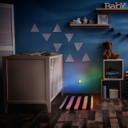 Solight Nočná LED RGB svetlieko so svetelným sensorom, voliteľná farba svetla, 230V Náhľad