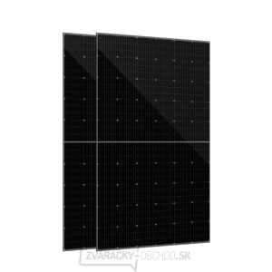 Solight Solárny panel DAH 455Wp, celočierny, full screen, monokryštalický, monofaciálny, 1903x1134x32mm