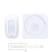 Solight Bezdrôtový hlásič pohybu/gong, napájanie zo zásuvky, externý PIR čidlo Solight Bezdrôtový hlásič pohybu/gong, napájanie zo zásuvky, externý PIR čidlo gallery main image