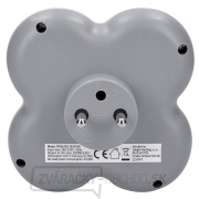 Solight rozbočka, 3x 16A, USB nabíjačka A+C, biela-sivá Náhľad