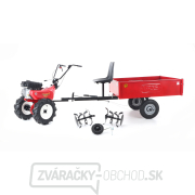 Kultivátor Eurosystems EURO5 EVO 2+1 LONCIN s diferenciálom 2x šípové kolesá 5x10 s vozíkom L - SET 3 náhled