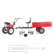 Kultivátor Eurosystems EVO 2+1 2 B&S CR 950 s diferenciálom 2x šípové kolesá 5x10 s vozíkom EURO5 B - SET4  gallery main image