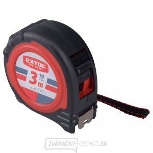 Meter zvinovací, 3m, š. pásku 19mm Meter zvinovací, 3m, š. pásku 19mm gallery main image