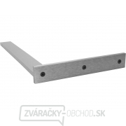 Uholník zámočnícky s príložníkom, 250x125x5mm, oceľový Náhľad