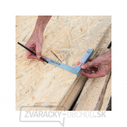 Uholník zámočnícky s príložníkom, 250x125x5mm, oceľový náhled