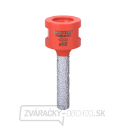 Korunka brúsna diamantová, O 10mm, závit M14 Korunka brúsna diamantová, O 10mm, závit M14 gallery main image