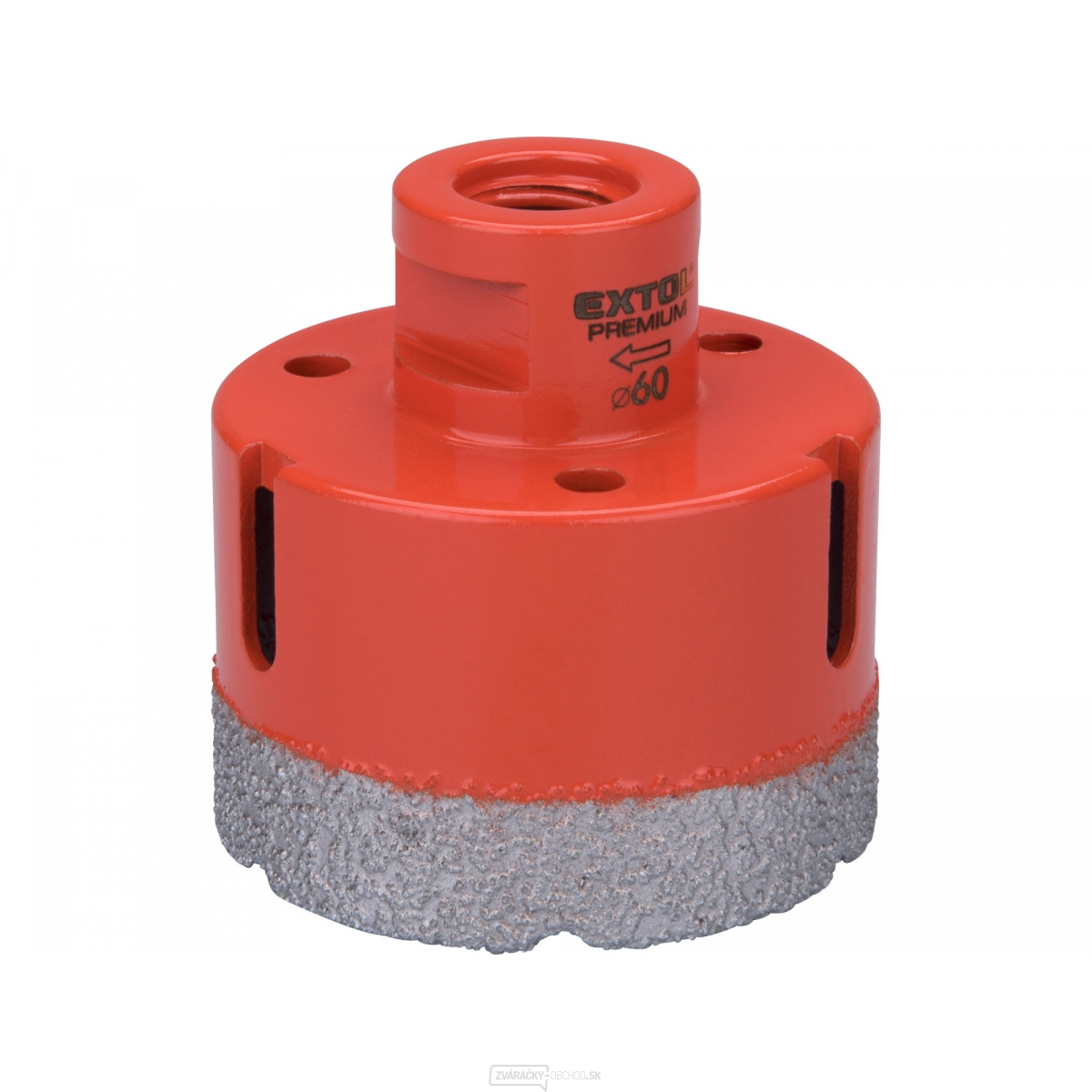 Korunka vykružovacia diamantová, O 60mm, závit M14 Korunka vykružovacia diamantová, O 60mm, závit M14 gallery main image