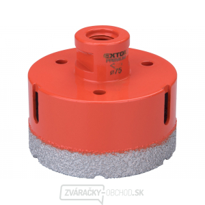 Korunka vykružovacia diamantová, O 75mm, závit M14 Korunka vykružovacia diamantová, O 75mm, závit M14 gallery main image