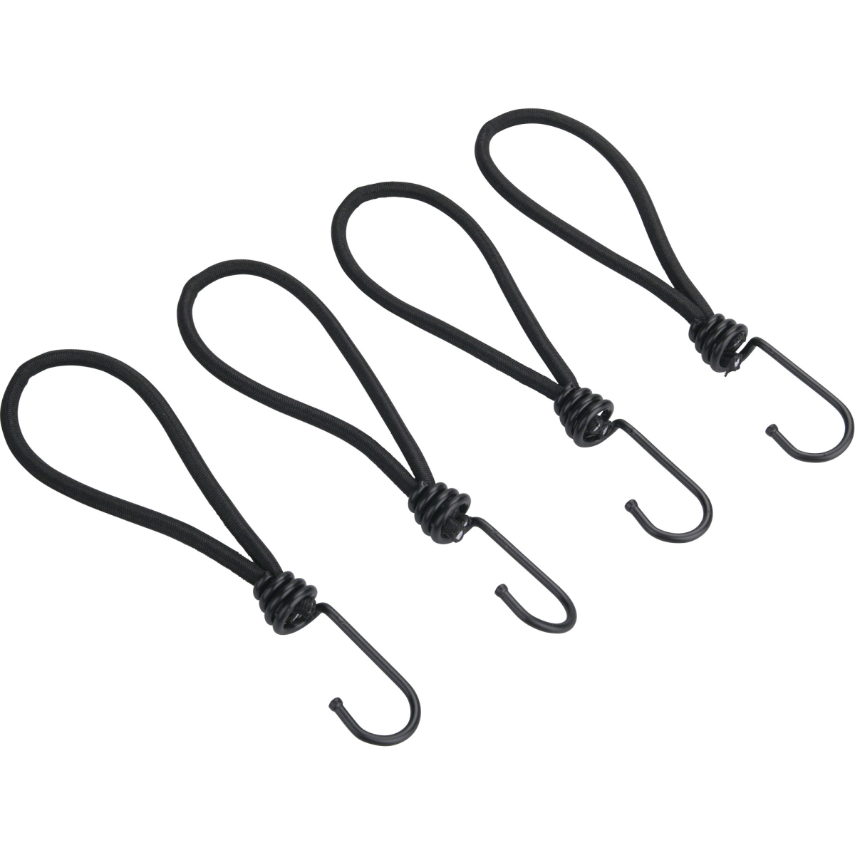 EXTOL PREMIUM Gumy upínacie krátke latexové 4ks, 18cm x O 6mm, latex 8861110