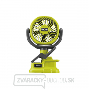 Ryobi RCF18-0 aku ventilátor s klipsom ONE+ (bez batérie a nabíjačky) gallery main image