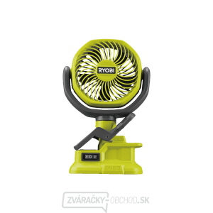 Ryobi RCF18-0 aku ventilátor s klipsom ONE+ (bez batérie a nabíjačky)