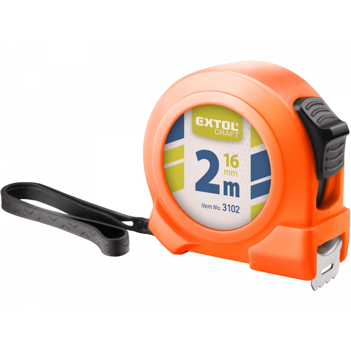 Meter zvinovací, 2m, š. pásku 16mm