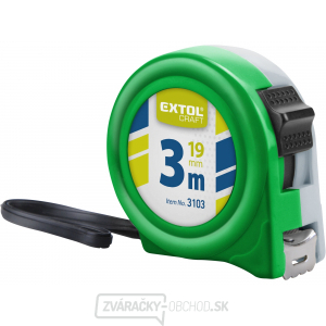 Meter zvinovací, 3m, š. pásku 19mm Meter zvinovací, 3m, š. pásku 19mm gallery main image