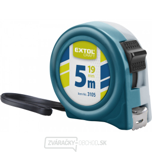 Meter zvinovací, 5m, š. pásku 19mm Meter zvinovací, 5m, š. pásku 19mm gallery main image