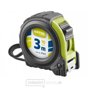Meter zvinovací, 3m, š. pásku 16mm Meter zvinovací, 3m, š. pásku 16mm gallery main image