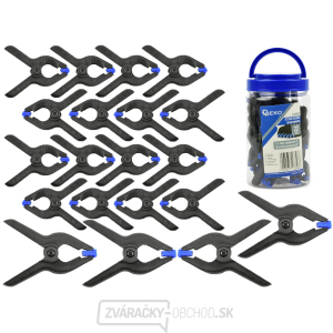 GEKO Sada pružinových svoriek - 22ks GEKO Sada pružinových svoriek - 22ks gallery main image