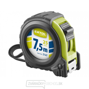 Meter zvinovací, 7,5 m, š. pásky 25mm Meter zvinovací, 7,5 m, š. pásky 25mm gallery main image