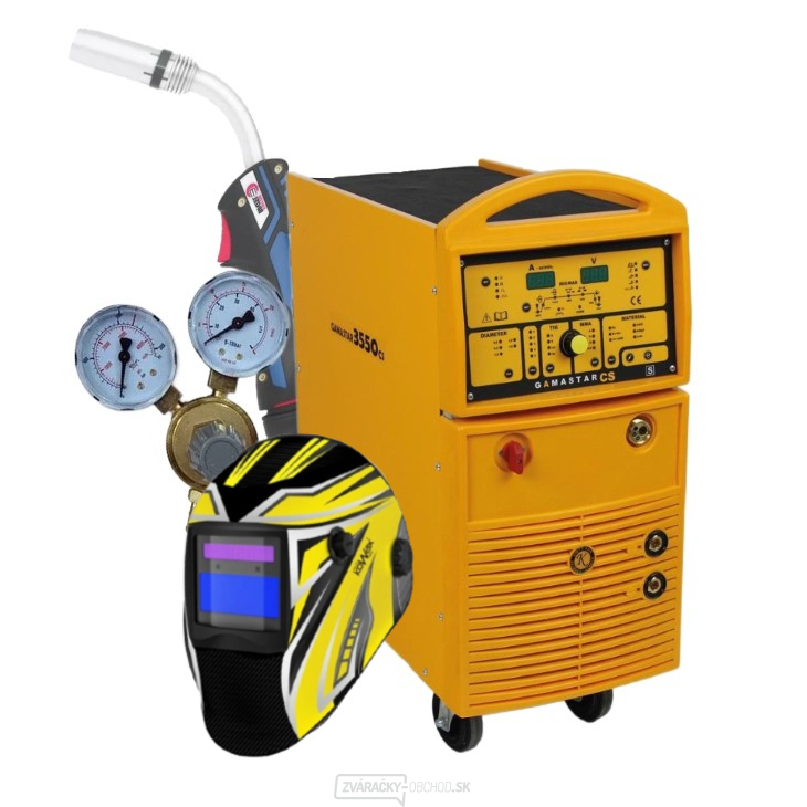 Omicron Gamastar 3550CS Synergy 4-platňa + horák + ventil + digestor