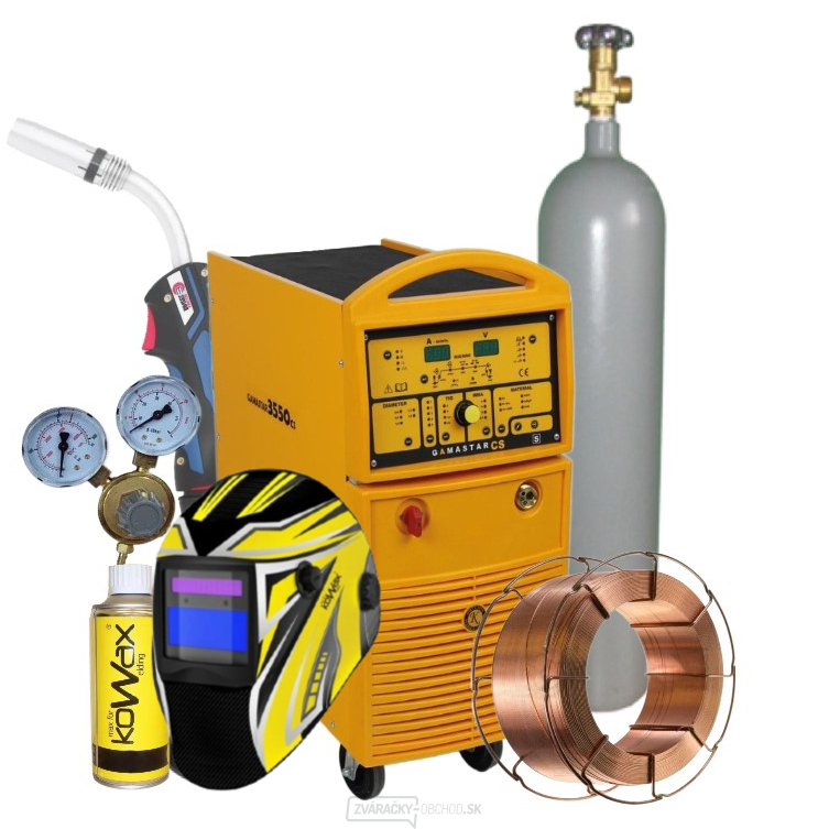 Omicron Gamastar 3550CS Synergia 4-Kladka + Horák + Ventil + Kukla + Sprej + Drôt + Plná Fľaša CO2