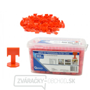 GEKO Spony pre vyrovnávací systém na obklady a dlažbu, 1,5mm - 1000ks GEKO Spony pre vyrovnávací systém na obklady a dlažbu, 1,5mm - 1000ks gallery main image