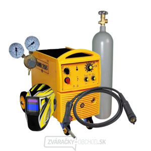Zvárací Poloautomat OMI 206i + Horák + Ventil + Kukla + plná Fľaša Co2 Zvárací Poloautomat OMI 206i + Horák + Ventil + Kukla + plná Fľaša Co2 gallery main image