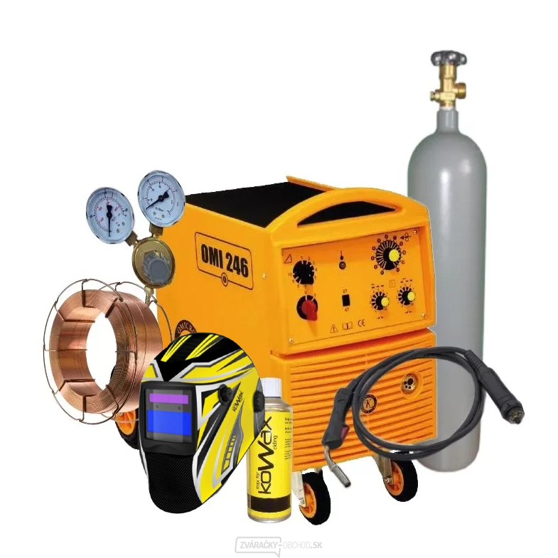 OMI 246i 4-Kladka + Horák + Ventil + Kukla + Sprej + Drôt + plná Fľaša CO2