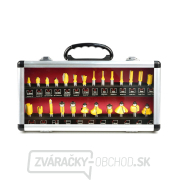 GEKO Sada frézovacích bitov - 25ks GEKO Sada frézovacích bitov - 25ks gallery main image