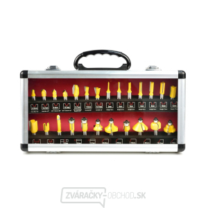 GEKO Sada frézovacích bitov - 25ks GEKO Sada frézovacích bitov - 25ks gallery main image