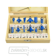 GEKO Súprava fréz, 6 mm - 12ks Náhľad