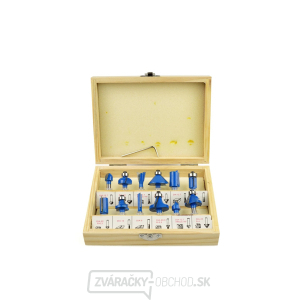 Sada fréz GEKO, 6 mm - 12ks Sada fréz GEKO, 6 mm - 12ks gallery main image