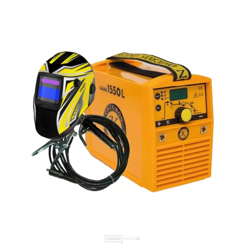 Zváračka GAMA 1550L + Zváracie Káble + Kukla