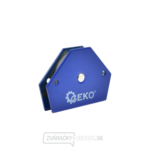 GEKO Zvárací magnet, magnetický uholník, nosnosť 12,5kg gallery main image