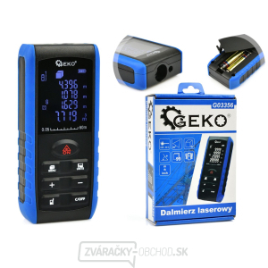 GEKO Laserový diaľkomer 60m GEKO Laserový diaľkomer 60m gallery main image