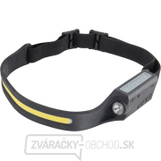 čelovka 350lm, USB nabíjanie, s IR čidlom, COB, XPE LED náhled