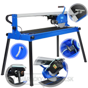 GEKO Stolová rezačka na dlažbu 1020mm, 250mm kotúč, 1200W GEKO Stolová rezačka na dlažbu 1020mm, 250mm kotúč, 1200W náhled