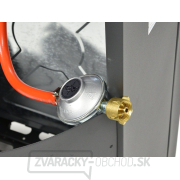 GEKO Plynový ohrievač 4,2 kW v sete s redukciou a hadicou náhled