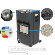 GEKO Plynový ohrievač 4,2 kW v sete s redukciou a hadicou GEKO Plynový ohrievač 4,2 kW v sete s redukciou a hadicou gallery main image