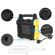 GEKO Keramický elektrický ohrievač - 2kW gallery main image