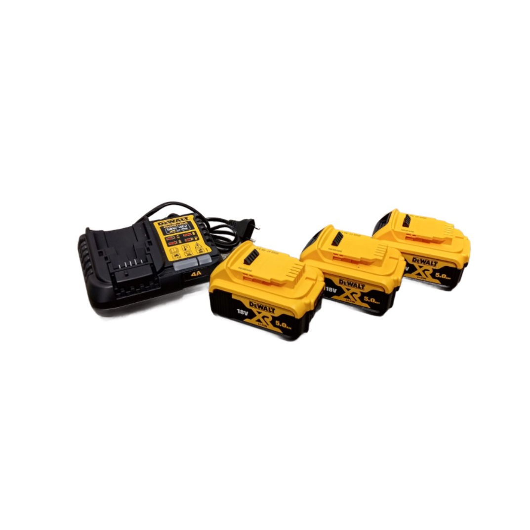 Sada batérií 5.0Ah 3x18V + nabíjačka