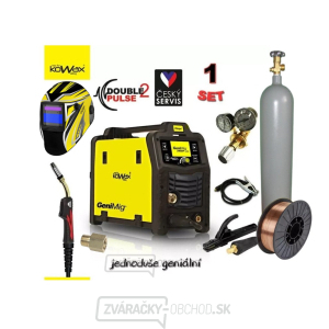 Kowax Genimig 240DP + Horák 4M + Káble 3M + Ventil + Kukla + Drôt + plná Fľaša Co2 Kowax Genimig 240DP + Horák 4M + Káble 3M + Ventil + Kukla + Drôt + plná Fľaša Co2 gallery main image