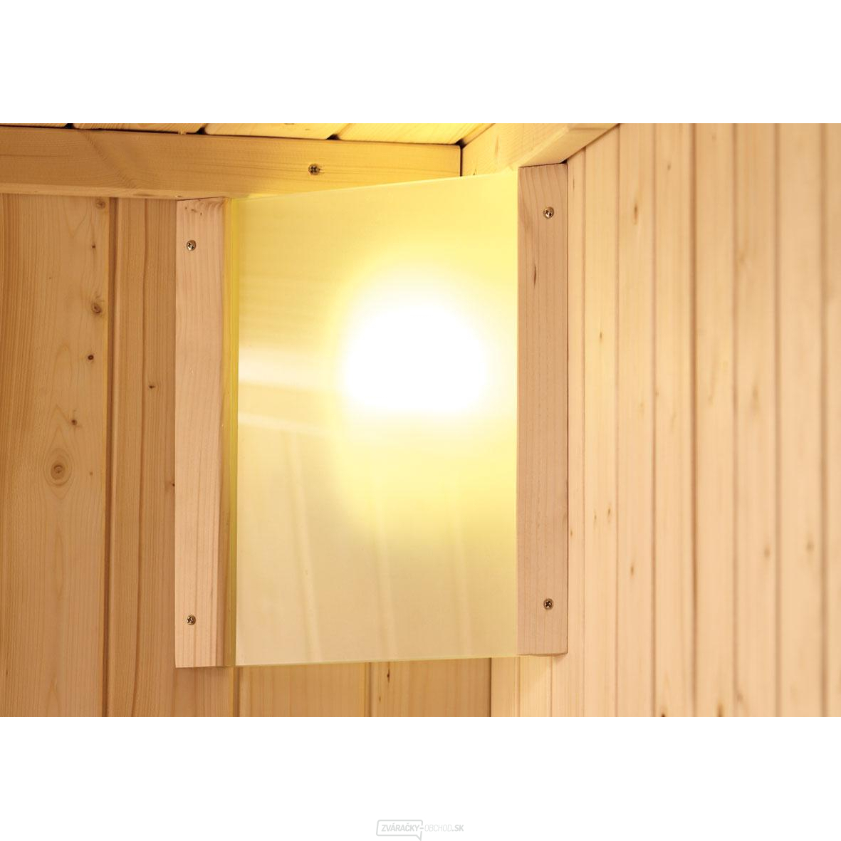 Saunové svetlo KARIBU (46727x) pre kachle KARIBU 3,6 kW s externým regulátorom LG2711